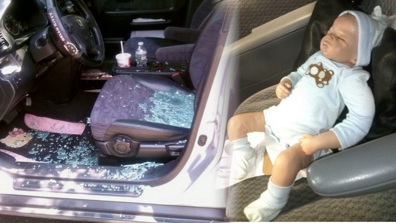 EMTs Break into Hot Car to Save Baby DOLL