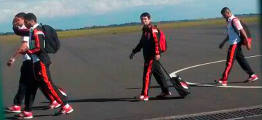 Fla chega à Chapecó e Alecsandro é o mais querido da torcida