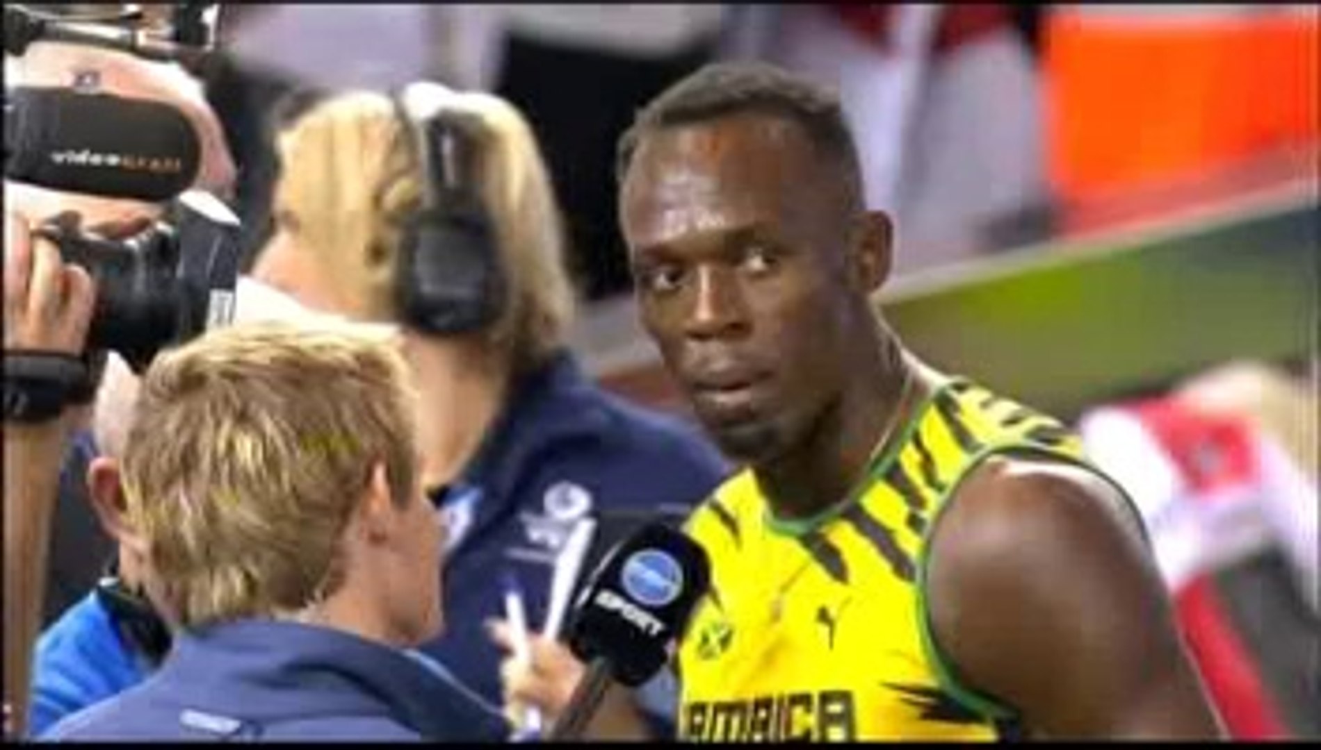 2014 Commonwealth Games - Usain Bolt speaks
