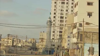 Rare Footage: An Israeli F-16 is falling rocket in Gaza City