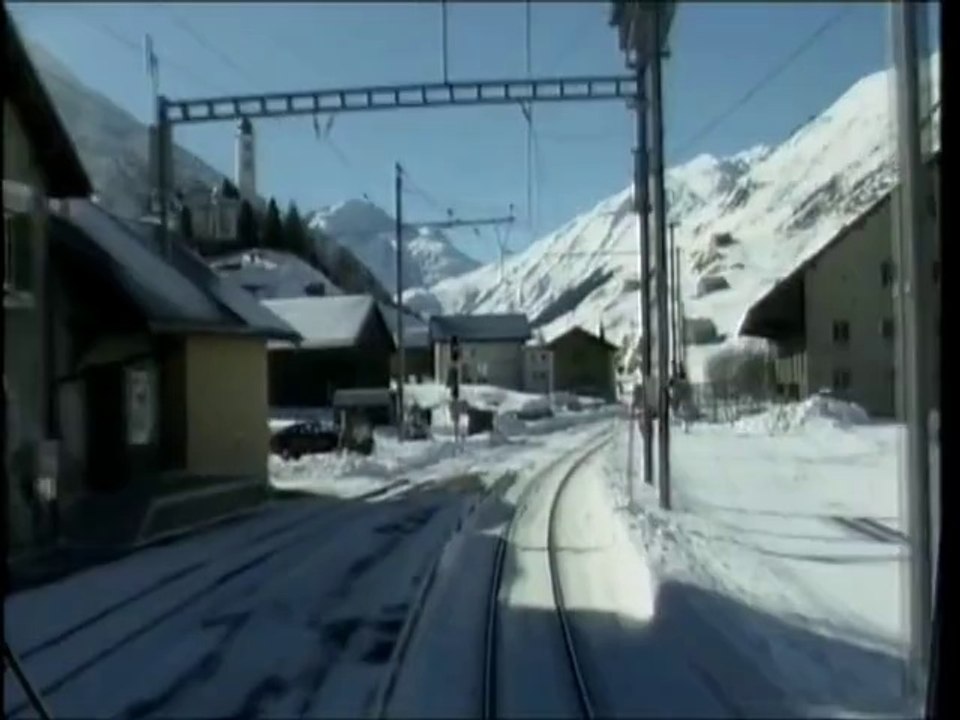 LOKOVISION - Winterfahrt Andermatt - Brig