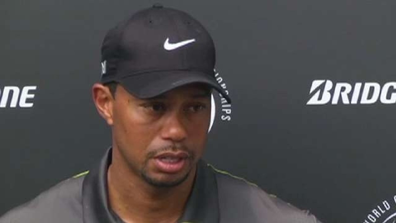 Tiger Cards 71 in Round Two at Firestone