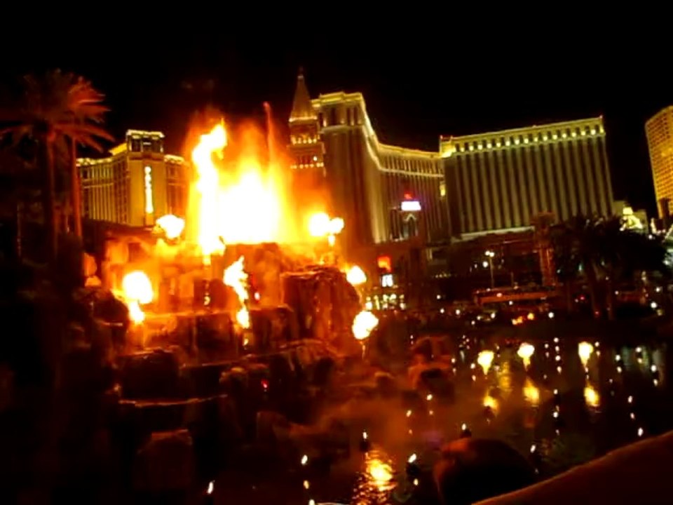 Volcan, hôtel "Mirage" à Las Vegas