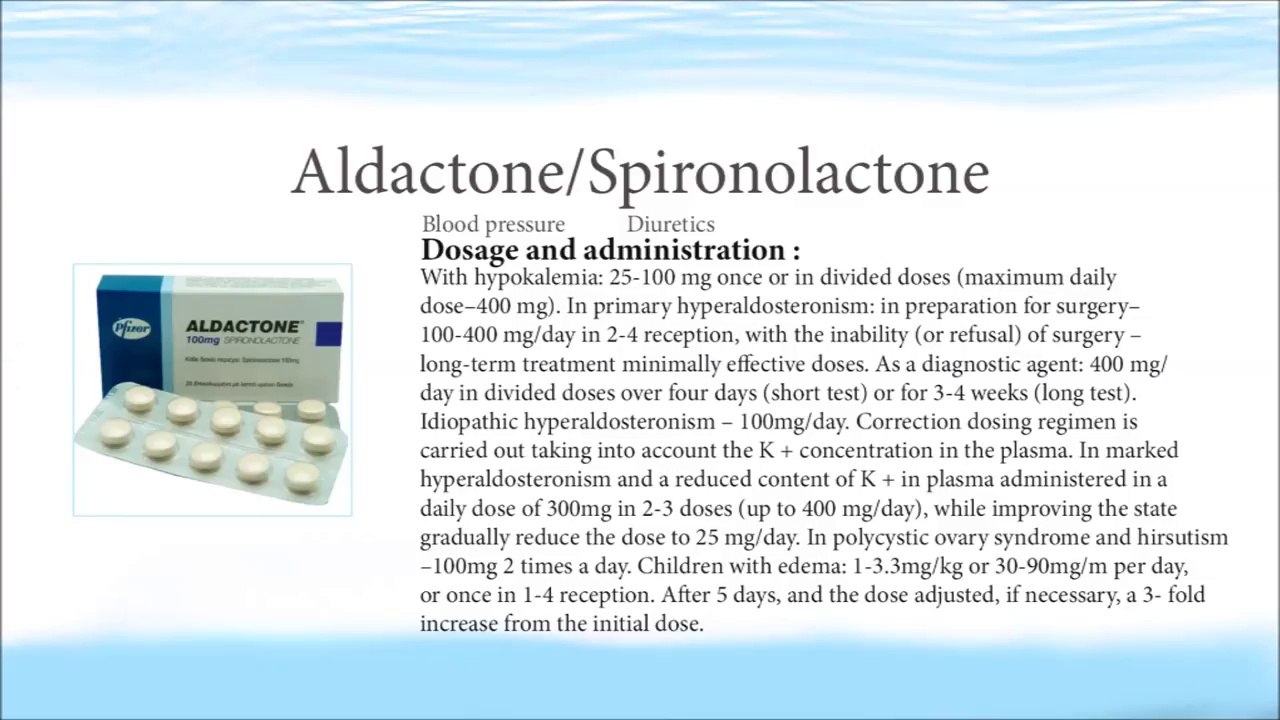 Aldactone (Spironolactone)