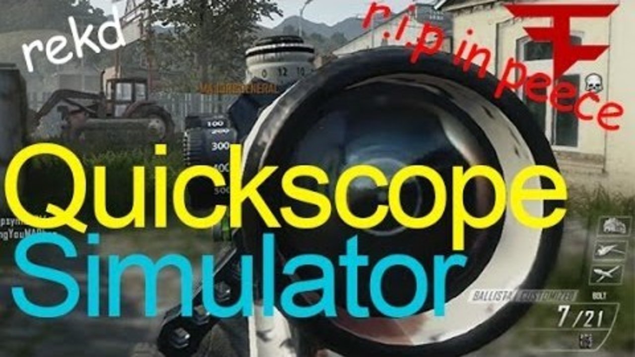 GET REKD M8!!! [Quickscope Simulator]
