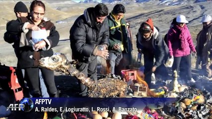 Bolívia pede prosperidade à mãe-terra
