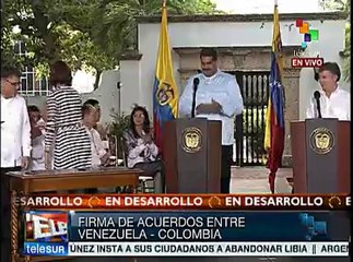 Venezuela y Colombia aprobaron mesa económica de trabajo permanente