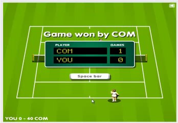 Tenis Oyunu Oyunlar Yeni Oyna