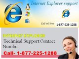 1-877-225-1288| Internet Explorer Support |Call-1-877-225-1288