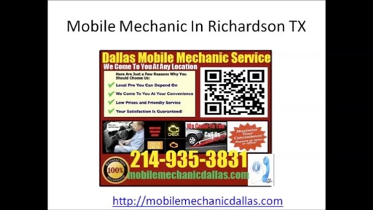 Mobile Auto Mechanics In Richardson, TX Car Repair Service Shop Review