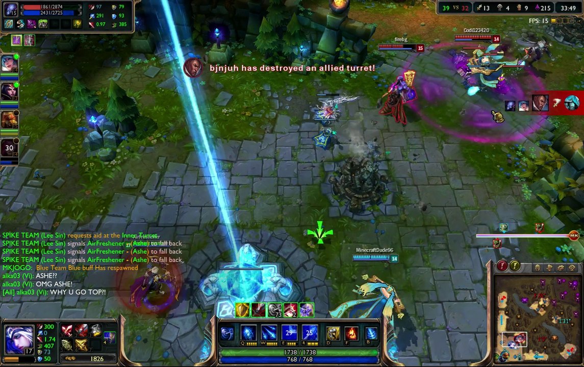 Ashe Bot lane