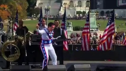 Stephen Colbert on Meet The Press (In and Out of Character)