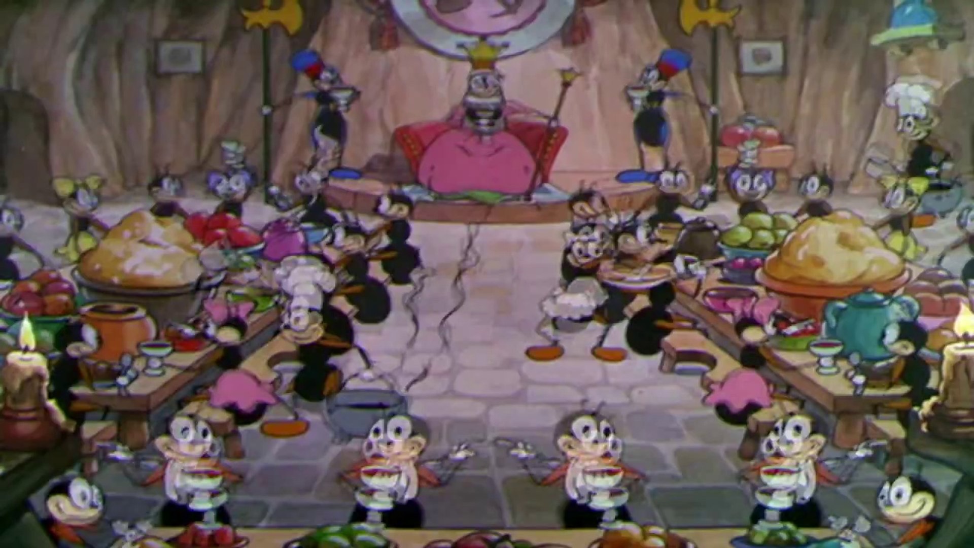 O Gafanhoto e as Formigas [Sinfonias Ingênuas - 1934], image size:1920x1080