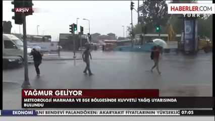 Meteoroloji'den Kuvvetli Yağış Uyarısı