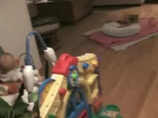 Siena our little jumping bean