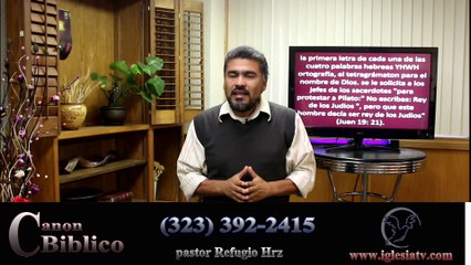 tetragramaton Pastor Refugio Hernandez