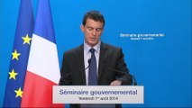 Manuel Valls annonce une 