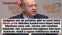 Erdoğan da İstiklal Marşı'nı yanlış okumuş