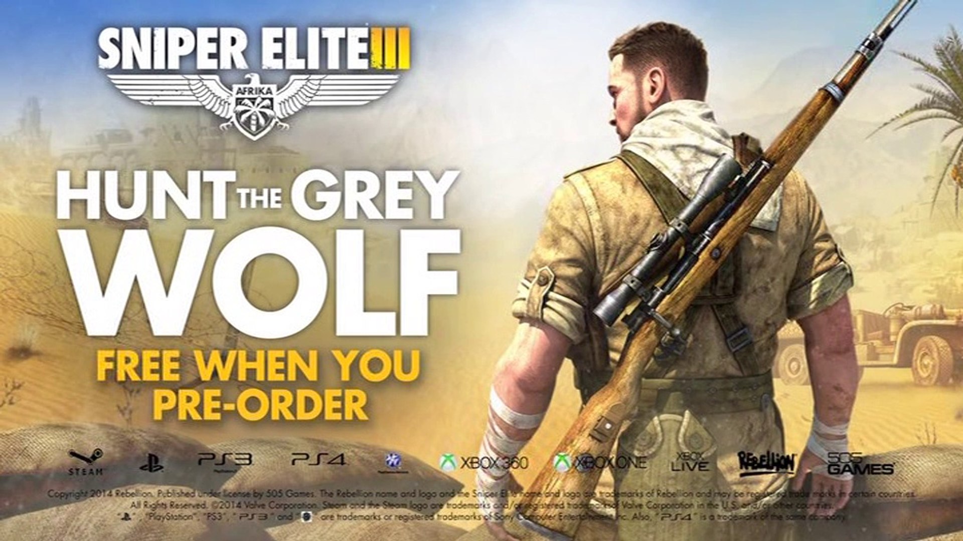 Sniper Elite 3 - Hunt the Grey Wolf DLC - video Dailymotion