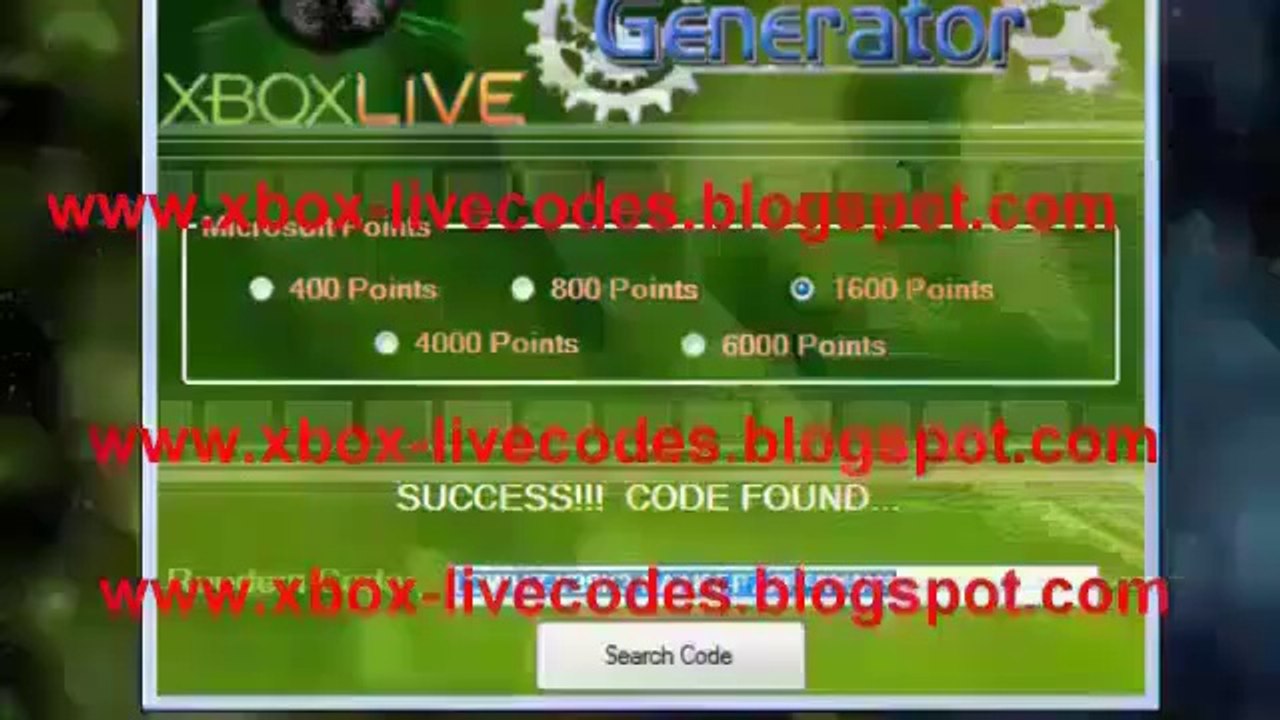 Xbox 360 free microsoft points generator Hack DOWNLOAD ...