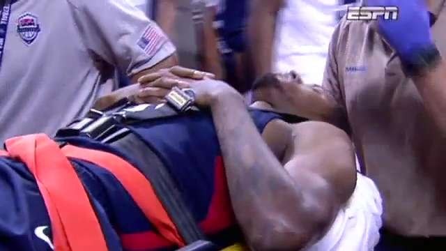 Paul George Suffers Gruesome Leg Injury