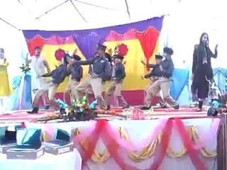 Police-Kids Performing
