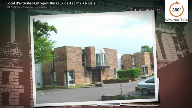 Local d'activités-Entrepôt-Bureaux de 423 m2 à Noisiel