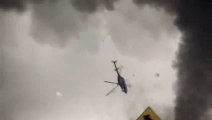 Helicopter Sucked Into Tornado