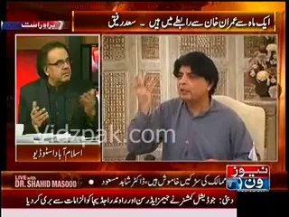 Dr.Shahid Masood heavily criticizing Nawaz Sharif's ten days Saudia Arabia Visit