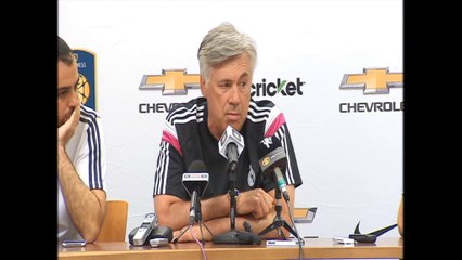 FÚTBOL: La Liga: Ancelotti no arriesga a Cristiano y es baja contra el United