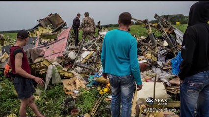 Downed Malaysia Airlines Flight MH17 Securing the Site