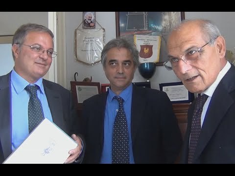 Aversa (CE) - Tribunale Napoli Nord, Sagliocco festeggia anniversario (01.08.14)