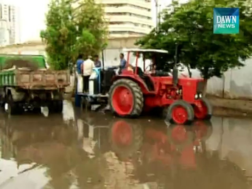 Rain in Karachi