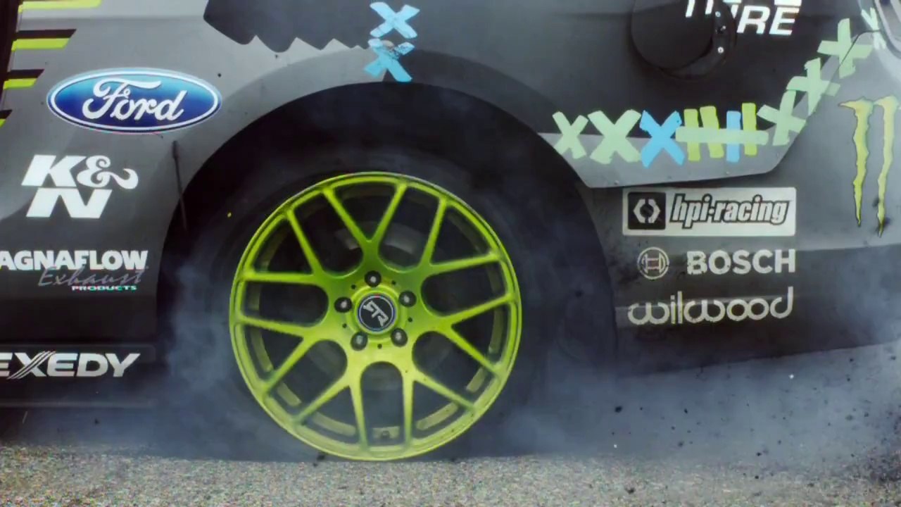 Tire Explode in Super-Slow-Mo