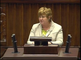 Poseł Ewa Malik - Wystąpienie z dnia 25 lipca 2014 roku.