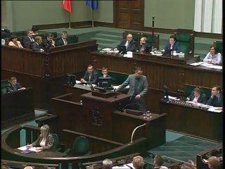 Poseł Maciej Banaszak - Wystąpienie z dnia 25 lipca 2014 roku.