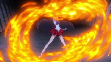 Pretty Guardian Sailor Moon Crystal - Sailor Mars Attack (HD)