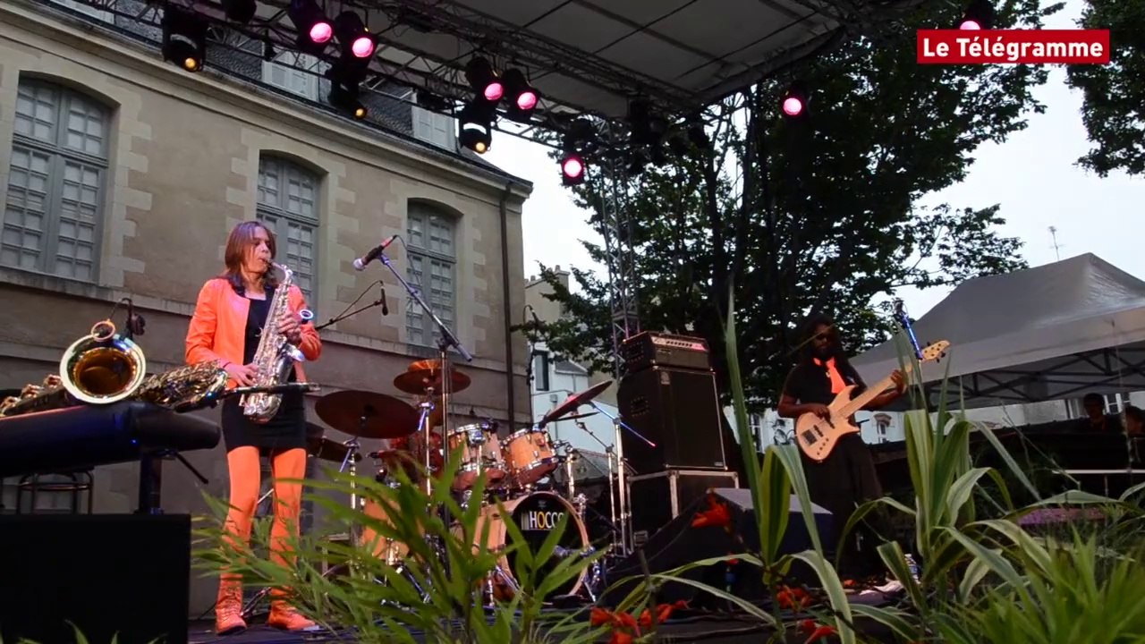 Jazz à Vannes. Quelques notes de Céline Bonacina