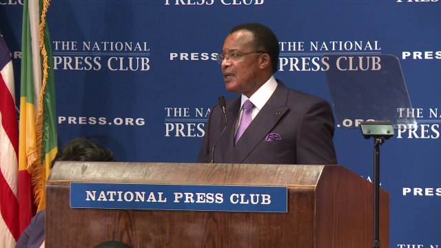 Le président du Congo veut refonder les relations entre Etats-Unis et Afrique