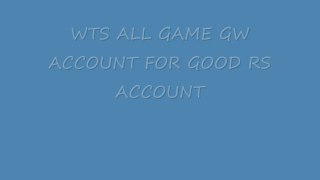 PlayerUp.com - Buy Sell Accounts - WTS GUILD WARS ALL GAMES ACCOUNT
