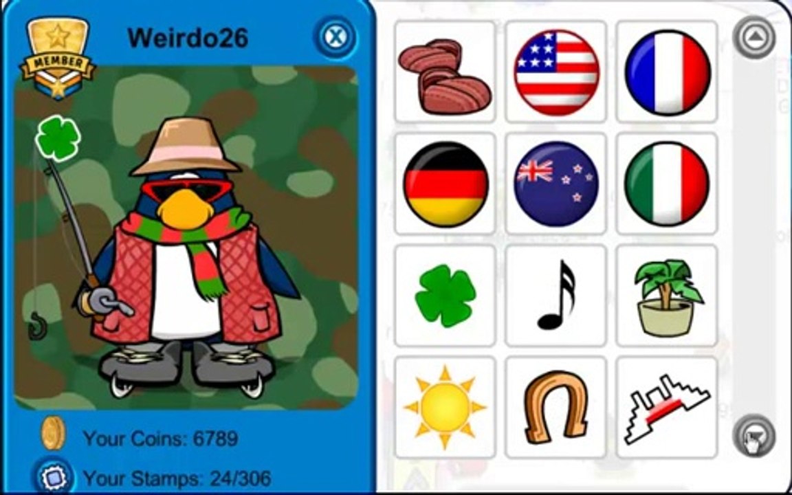 PlayerUp.com - Buy Sell Accounts - Clubpenguin Rare Account Manage (Sold)