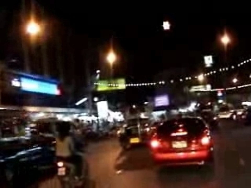 Traffic Pattaya second road