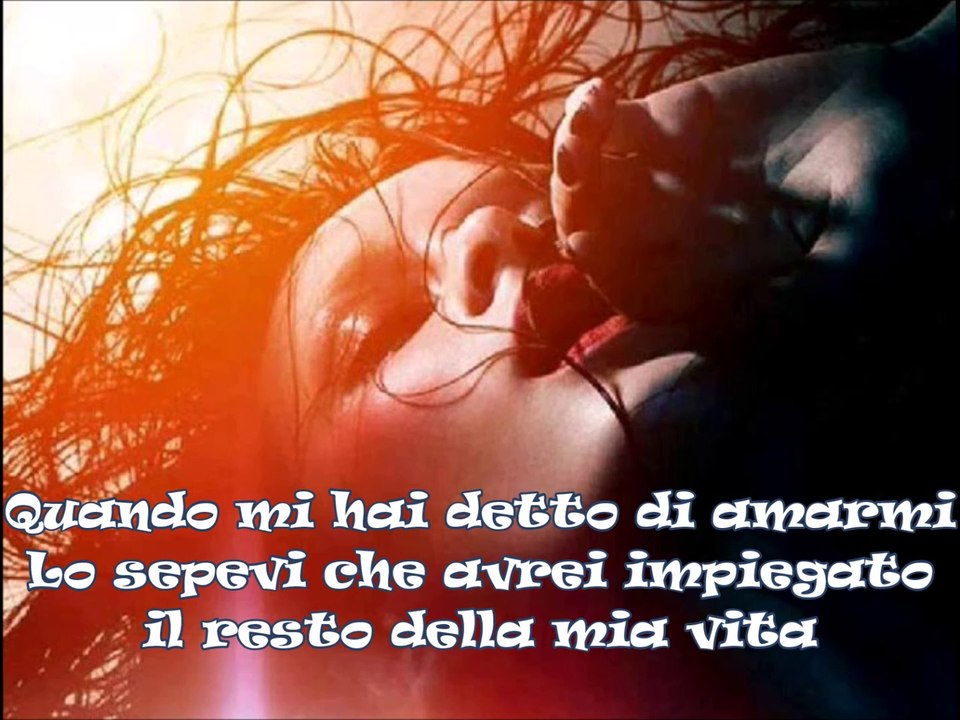 When You Told me You Loved me ♥ Jessica Simpons ~ Traduzione in Italiano