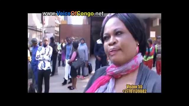 LE PROCE DE 20 CONGOLAIS EN AFRIQUE DU SUD LE 21 JUILLET 2014