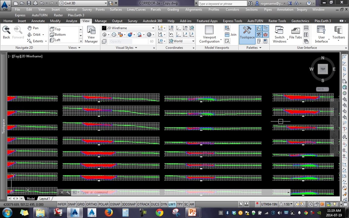 Tutoriales RG - AutoCAD Civil 3D 2014 - 48-CREACION DE MATERIALES EN SECCIONES