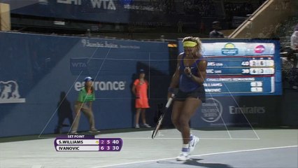 Williams end Ivanovic hopes