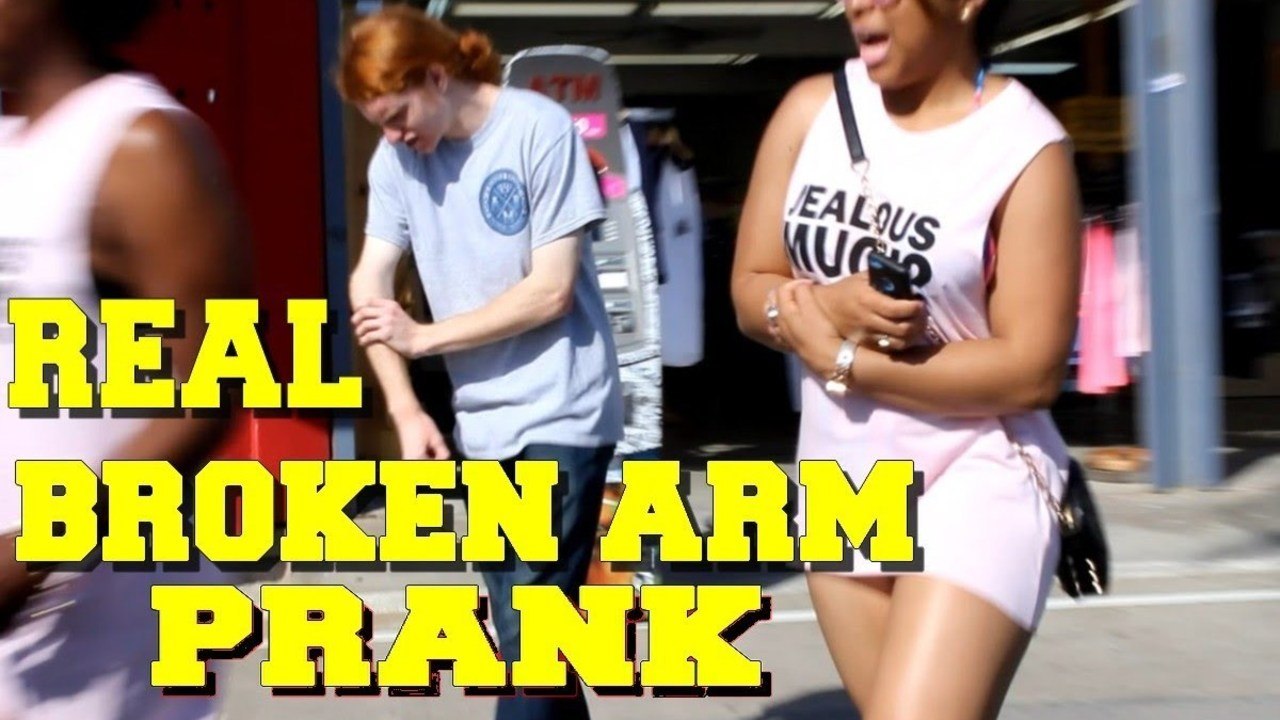 Broken Arm Prank