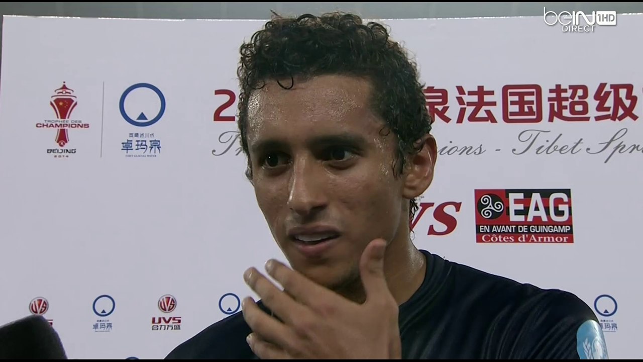 Marquinhos en direct sur beIN SPORTS : "C'est toujours bien de gagner des titres"