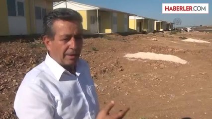 Mevsimlik tarım işçilerine prefabrike ev -