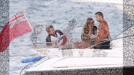 Liam Payne revealed his not-so-toned torso while in St Tropez on Wednesday